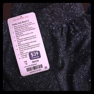 Lululemon hottie hot shorts